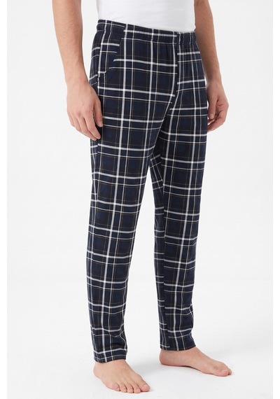 İki Yıldız Erkek Tek Penye Pijama Alt Bgl-st05657 Lacivert