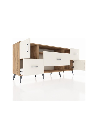 Hyperion Konsol 2 Raflı 3 Çekmeceli 2 Kapaklı 176x44x83 Çam-aytaşı Aytaşı Hyperion Konsol 2 Raflı 3 Çekmeceli 2 Kapaklı 176x44x83 Çam-aytaşı Aytaşı