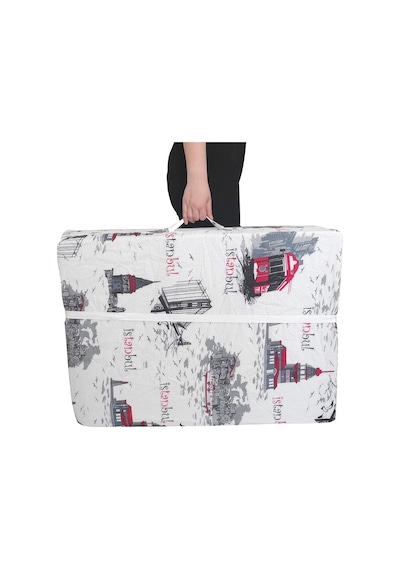 Viphomeconcept Tek Kişilik Katlanır Yer Yatağı Sünger Yatak Istanbul 80X180 Cm-7