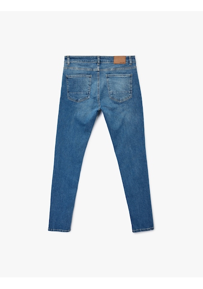 Koton Normal Bel Michael Skinny Fit Jean Pantolon - Michael Skinny Jeans Orta İndigo 6wam40244nd İndigo Koton Normal Bel Michael Skinny Fit Jean Pantolon - Michael Skinny Jeans Orta İndigo 6wam40244nd İndigo
