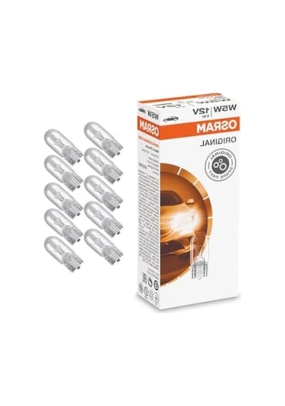 12v T10 W5w Dipsiz Ampul 10'lu Paket