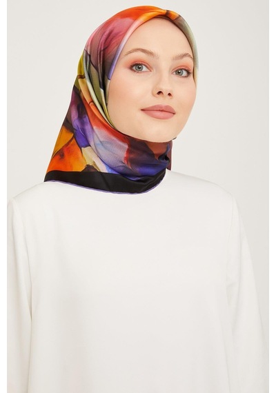Armine Twill İpek Eşarp 9014-31t Sütlü Kahve