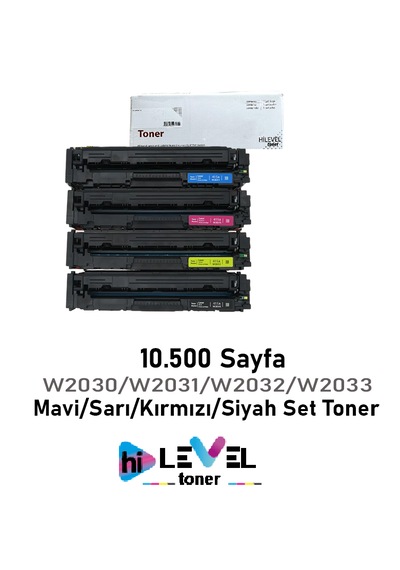 Ht-415a-set Hp Renk Cmyk Uyumlu Toner