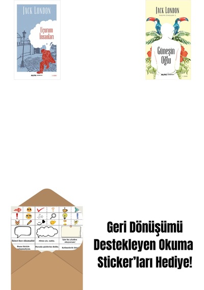Uçurum İnsanları + Güneşin Oğlu + Okuma Sticker'ları