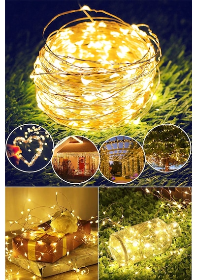 Technojet 10 Metre Peri Led Gün Işığı Oda Dekoratif Aydınlatma Yı Gün Işığı