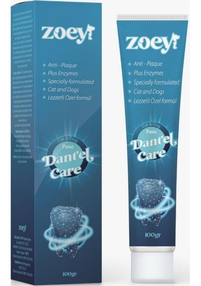 Zoey Dental Care Kedi ve Köpekler İçin Diş Macunu 100 G