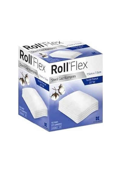 ROLL FLEX GAZ KOMPRES 7,5X7,5 50LİK