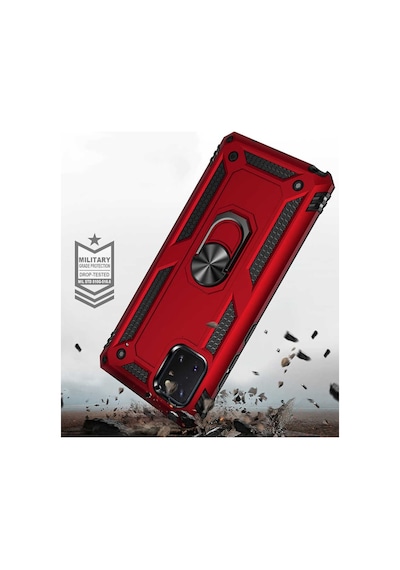 Samsung Uyumlu Galaxy Note 10 Lite Kilif Zirhli Miknatisli Standli Tank 414830510