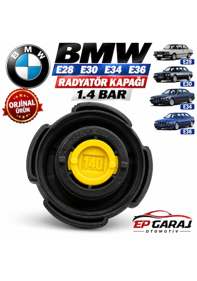 Bmw E28 E30 E34 E36 Radyatör Kapağı 1.4 Bar