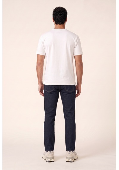 O Yaka Double Face T-shirt Jsco Ekru