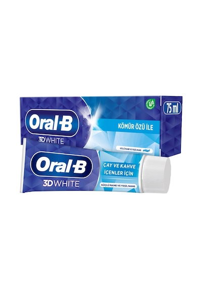Oral-b 3d White Diş Macunu 75 Ml Çay Kahve Lekelerine Karşı Beyazlatıcı 3'li Ekonomik Paket - 3 Tarı