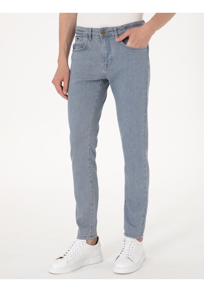 Pierre Cardin Erkek Açık Mavi Pantolon Jean 50302733-vr003 Açık Mavi