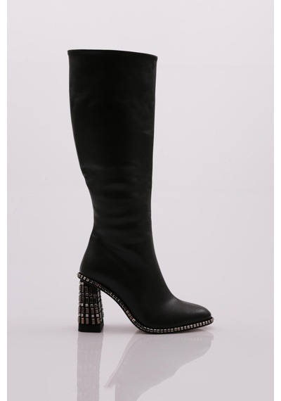 Dgn 5025 Kadin Çizme 5025-2219-R1534 Siyah