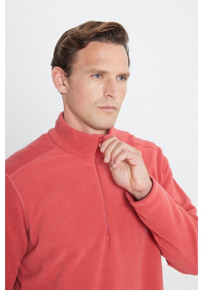 AC&Co / Altınyıldız Classics Anti-pilling Tüylenme Yapmayan Standart Fit Dik Yaka Polar Erkek Sweatshirt Mercan AC&Co / Altınyıldız Classics Anti-pilling Tüylenme Yapmayan Standart Fit Dik Yaka Polar Erkek Sweatshirt Mercan