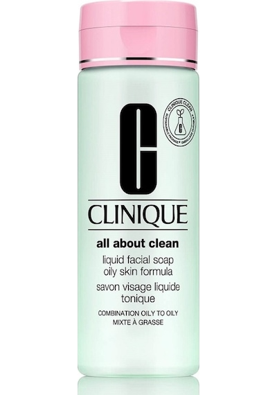 Clinique All About Clean Liquid Facial Soap Oily Skin Formula 200 ML