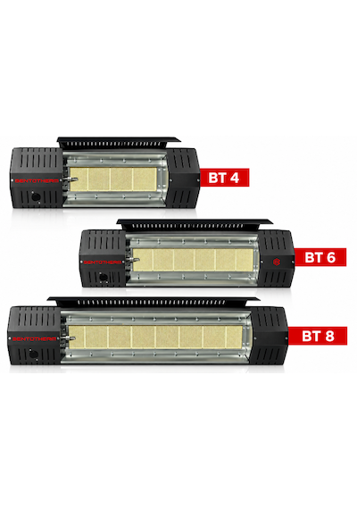 Bentotherm Seramik Radyant Isıcı 4 Taşlı