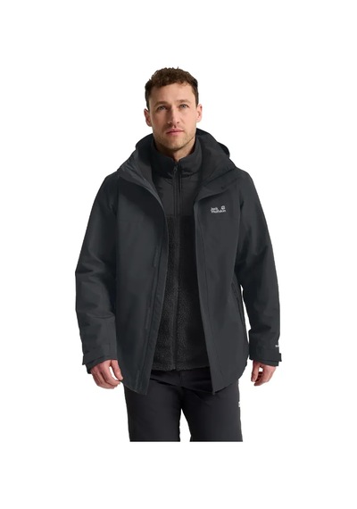 Jack Wolfskin Jack Wolfskın A66473 Stonelite 3in1 Mont Antrasit