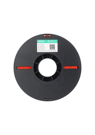 Esun Pla+hs Saf Kırmızı Rgb Kırmızı Filament 1.75mm 1kg Plastik Makara Hızlı