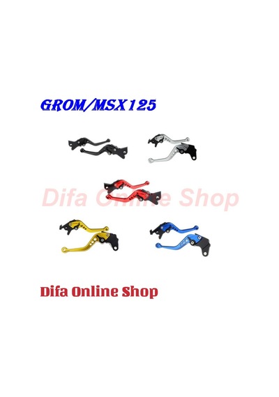 GROM/MSX125 Manet Ayarlı CNC Spor 2014-2023 Mavi