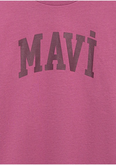 Mavi Logo Baskılı Mor Kız Çocuk M7610385-70651 Mor