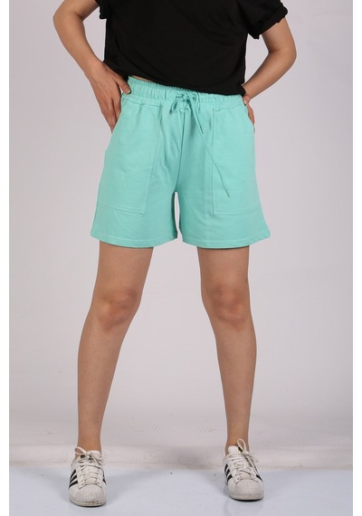 Madmext Mad Girls Mint Yeşili Şort Mg1185