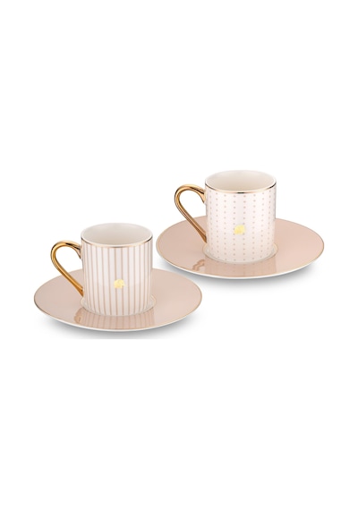 Jumbo Navy 2'li Kahve Fincan Takımı Beige Bej