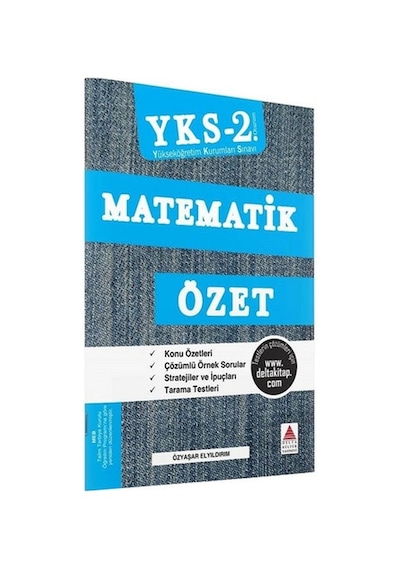 Yks Matematik Özet 2 Oturum Delta Kültür Kitap