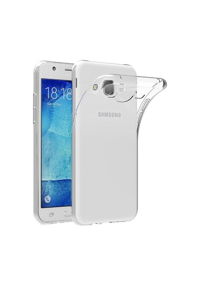 Newface Samsung Galaxy Uyumlu J7 Kılıf Lüx Şeffaf Silikon Çok Renkli