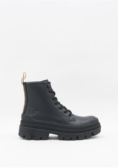 Caterpillar Hardwear Hi Kadın Siyah Deri Bot-23015 Siyah