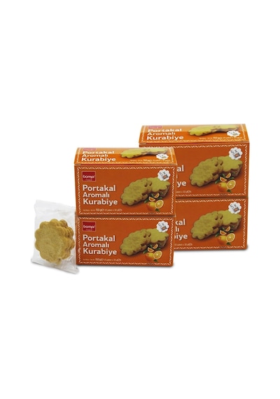Bompi Portakal Aromalı Kurabiye 4 x 150 G