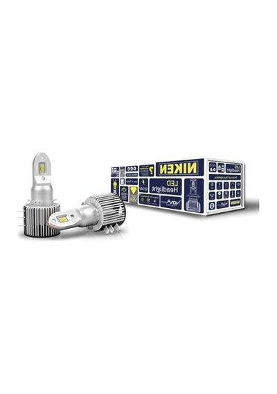Led Xenon Ampul Seti, 55w 18000 Lümen 6500k Beyaz Işık Sunan 2 Adet