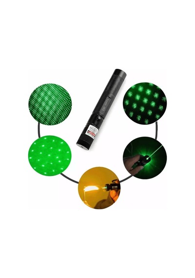 Lazer 303 Şarjlı Güçlü Lazer Kalem + Şarj Aparatı Kırmızı