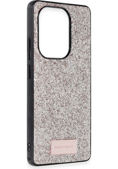 Gld-spt- Onegif Xiaomi Redmi Note 13 Pro 4g Bright Simli Kapak - Gold