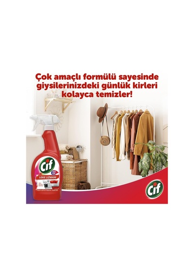 Her Yer Leke Uzmanı Halı Koltuk Mutfak Temizleyici Sprey, 750 Ml X 2