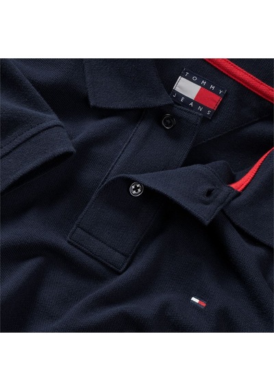 Tommy Hilfiger Tjm Reg Ess Polo Ext Erkek Mavi T-shirt - Dm0dm22711