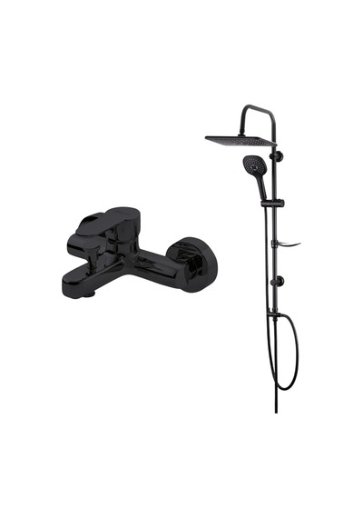 Siyah Banyo Bataryası İle Modern Tasarım 6998