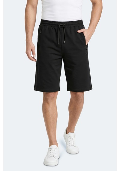 Slazenger Neyra Erkek Kapri Siyah Şort