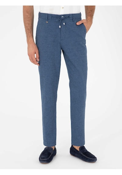 Cacharel İndigo Carrot Fit Kanvas Pantolon Mavi Cacharel İndigo Carrot Fit Kanvas Pantolon Mavi