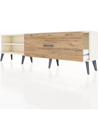 Arges Tv Ünitesi Tek Raflı Tek Çekmeceli 176x30x51 Aytaşı-aytaşı/çam Aytası/atlas Çam Arges Tv Ünitesi Tek Raflı Tek Çekmeceli 176x30x51 Aytaşı-aytaşı/çam Aytası/atlas Çam