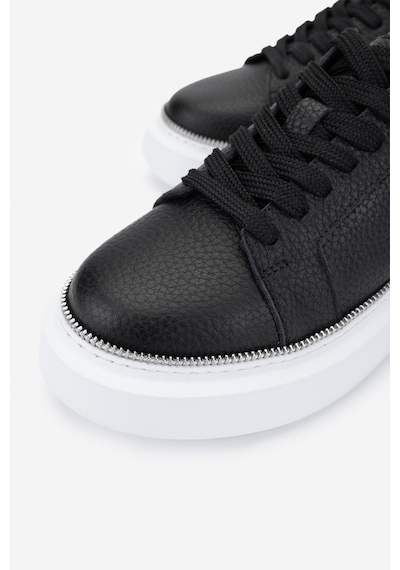 Valmenti Kadın Hakiki Deri Siyah Floter Sneakers & Spor Ayakkabı 1115 8026 Bn Ayk Y25 Sıyah Fltr Siyah