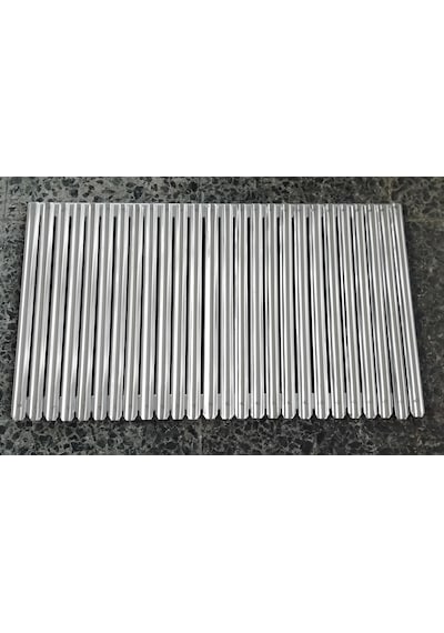 İstenilen Ölçülerde Izgara Yapılır.33X58 Paslanmaz Krom Izgara