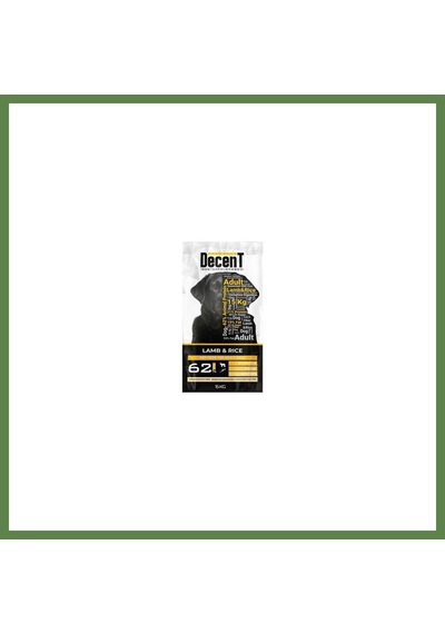 Decent Premium Kuzu Etli Yetişkin Köpek Maması 15 Kg Hb006