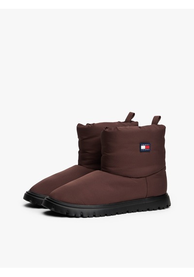 Tommy Hilfiger Tjw Snow Boot Kadın Kahverengi Bot - En0en02823