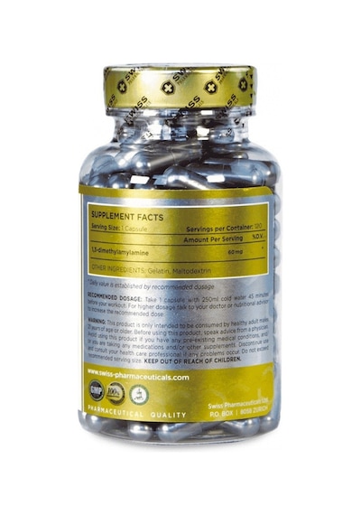 Swiss Geranium Fat Burner Thermo Preworkout Energy Booster 120