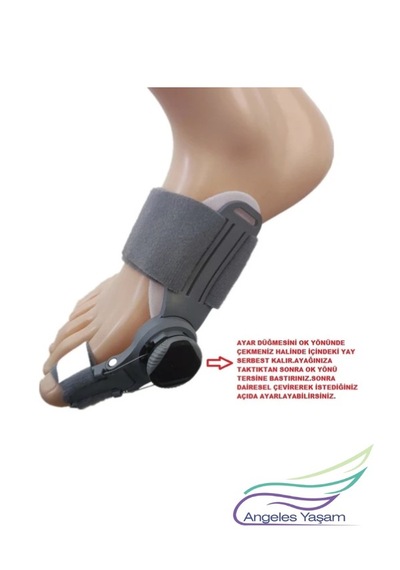 Angeles Yaşam Hallux Valgus Gece Ateli Ayarlı