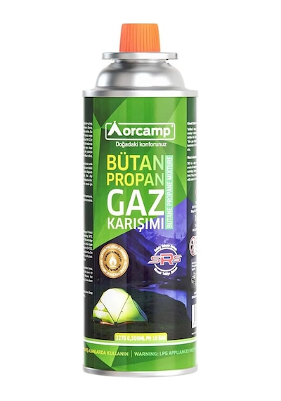 Orcamp Çakmaklı Kartuş Pürmüz Set + 2 Adet 227 Gram Gaz Kartuşu