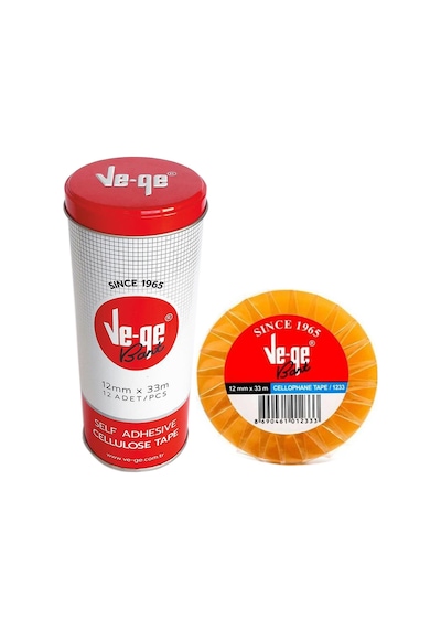 VEGE BANT SELEFON METAL MAVI SERIT 12mmX33m 12 LI