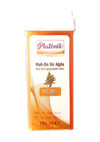 Platonik Naturel Sarı Kartuş Sir Ağda 100 ML x 4