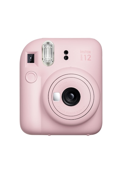 Fujifilm Instax Mini 12 Fotoğraf Makinesi + Şeffaf Kılıf Seti Pembe