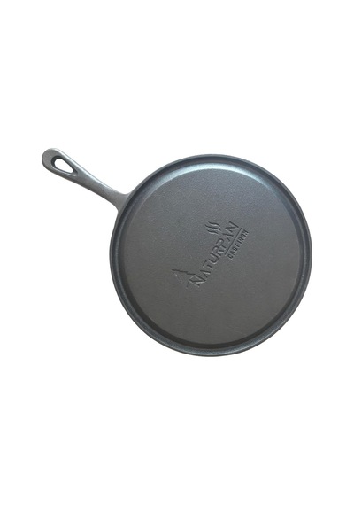 Naturpan Krep Pankek Akıtma Cizleme Tavası Kaplamasız Gerçek Demir Döküm 24 Cm Diğer